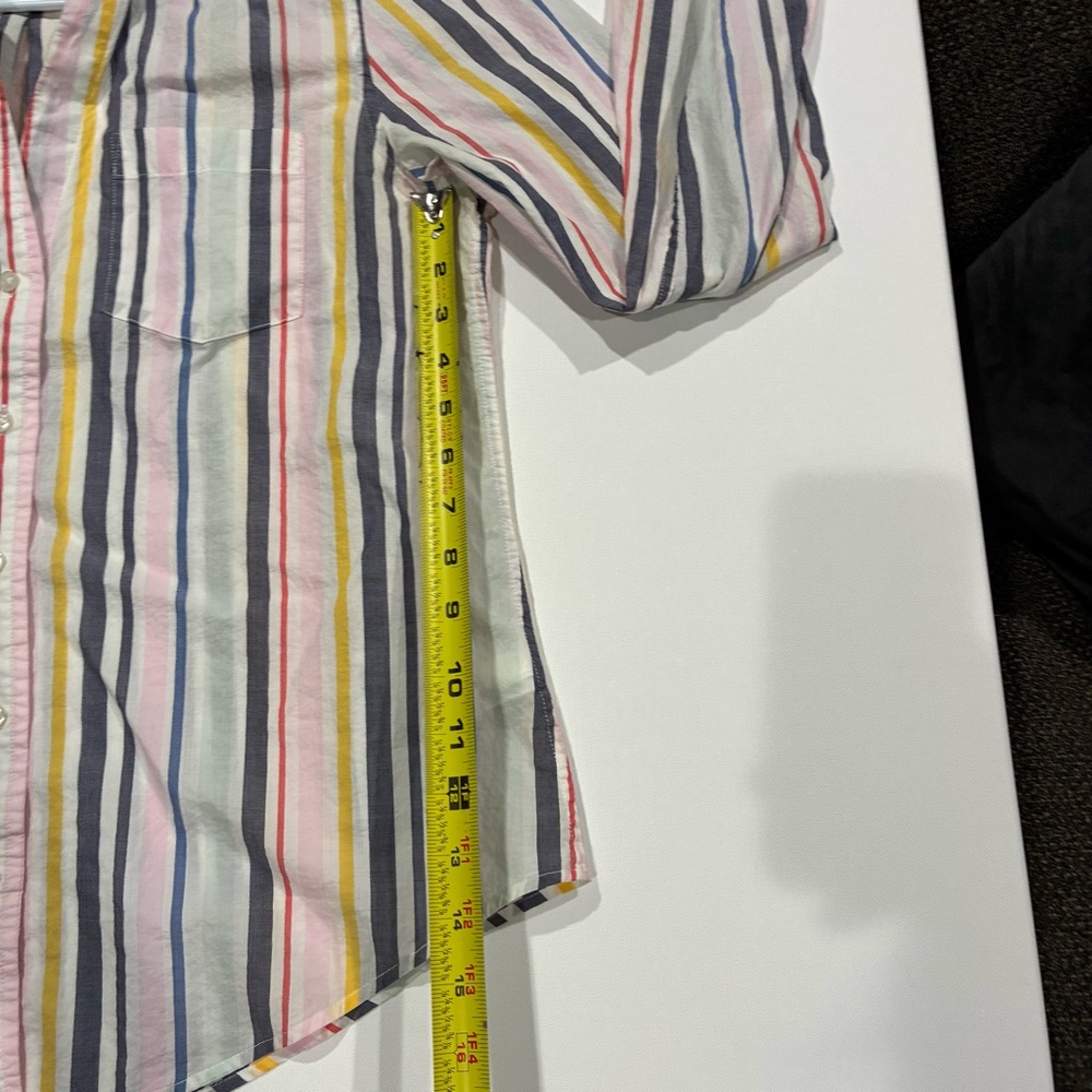 GAP Multicolor Striped Men's Shirt - Picture 6 of 9